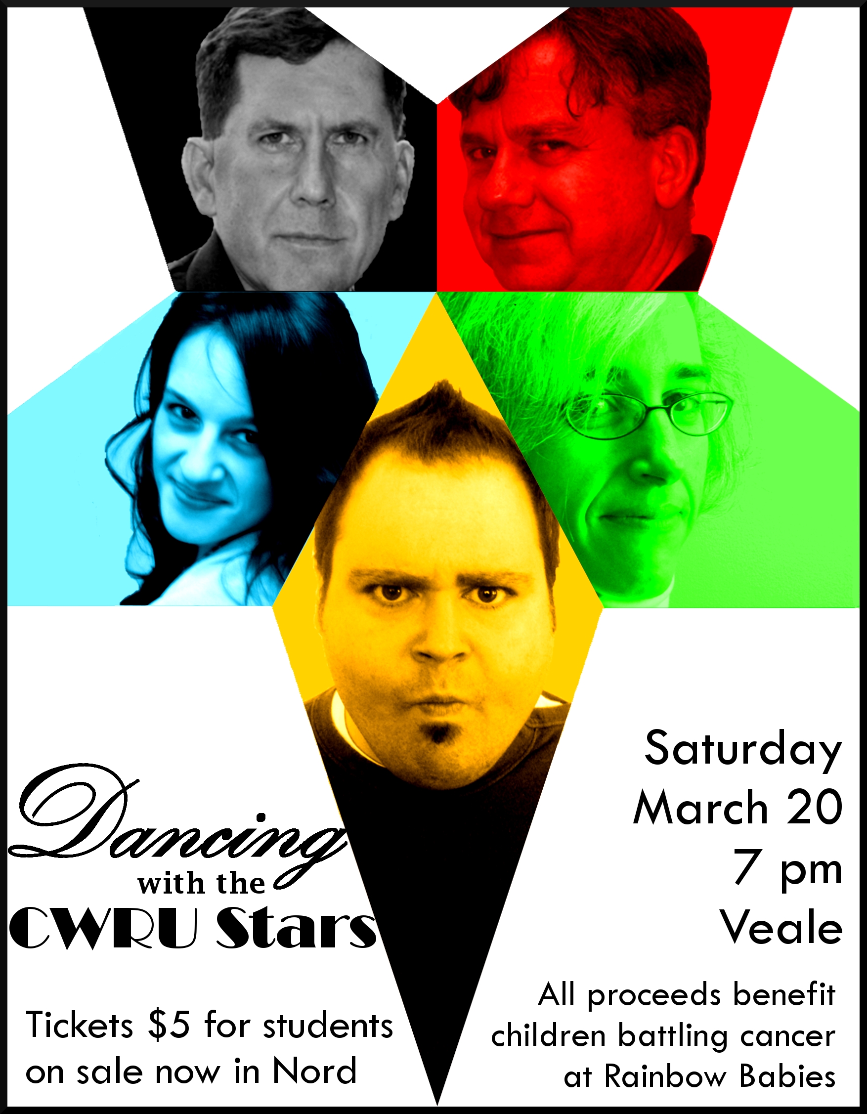 dance marathon at case western reserve university dancing with the CWRU stars trek poster